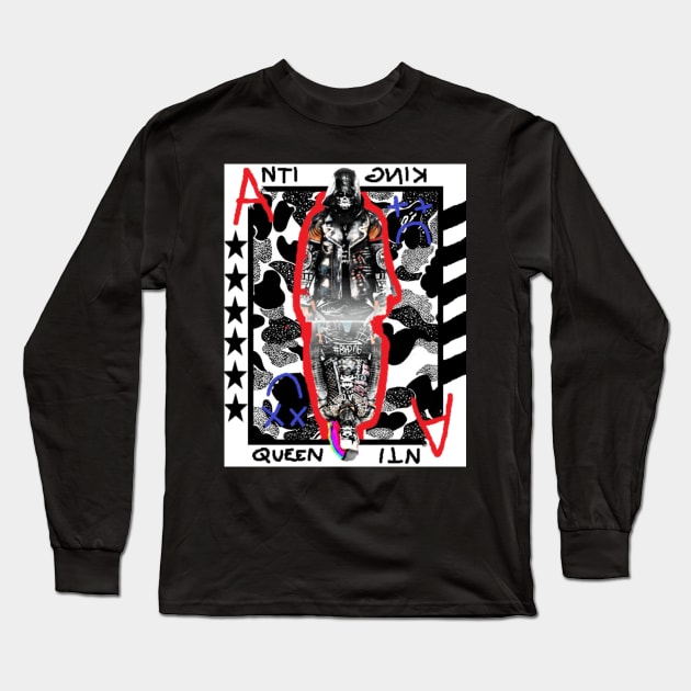 W3IRD GVNG ''THE ANTI'' Long Sleeve T-Shirt by KVLI3N